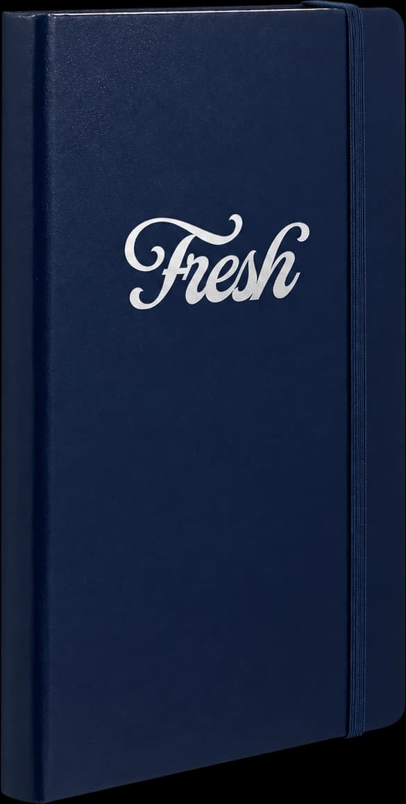 LEUCHTTURM1917 Classic Hardcover Journal with the Fresh script logo, customization mockup