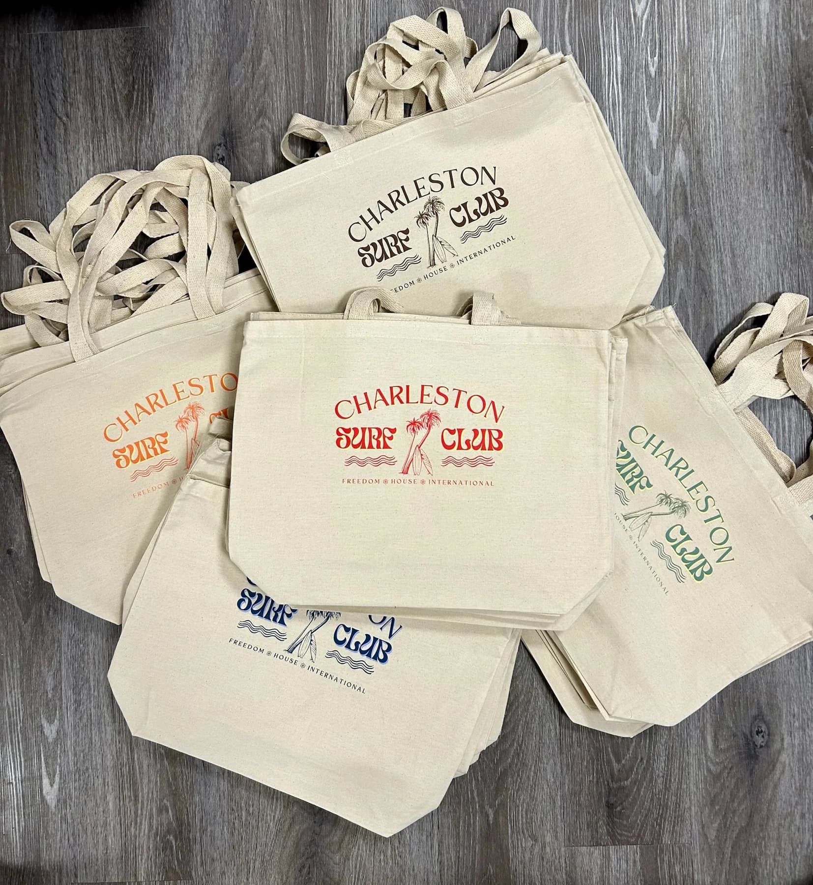 Charleston Surf Club custom apparel by Fresh Local Tees
